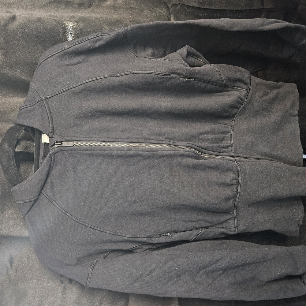 Lululemon Athletica Black Bomber Jacket Lightweight Casual